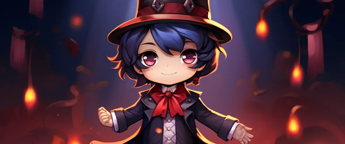 image of a welcoming magician